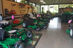 Visit our lawn equipment showroom in Wateford, Michigan